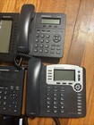 Lot Of 7 Grandstream Gxp1400  2200  1405 Enterprise Hd Line Voip Phone - Black