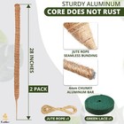 Econour 28  2 Pack Moss Pole   Moss Pole Monstera Plant Support   Plant Stick   