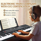 61 Key Keyboard Piano  Electric Portable Light Up Music Built-in Dual Speakers