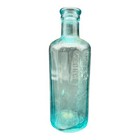 Antique Aqua Medicine Bottle Atwoods Jaundice Bitters Georgetown Mass