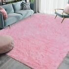 Luxury Fluffy Big Area Rug Modern Shag Rugs For Bedroom Living Room In 5 Colors