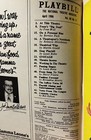 Gwen Verdon Signed Sweet Charity Broadway Signed Playbill 1986