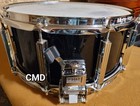 Vintage Tama Artwood   Granstar Custom Birch 6 5x14 Snare Drum Japan Black 80s