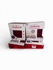 Sunbeam Heated Blanket 5 Heat Settings  Fleece  Garnet  Twin