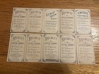 1909-11 T59 Flags Of All Nations Tobacco Cards Lot Of 10 Recruit Sweet Caporal
