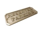 Customized Brass Plaque - Ideal For Recognition Plaques  Name Plates  And Awards