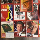 Vintage Time Magazines Lot1972  1972   1998 Total 20 Issues 