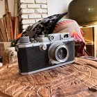 Canon Iib 35mm Film Rangefinder Camera Body - Serenar F3 5 5cm Lens   Case