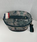 Vintage American Tourister Tapestry Oval Train Case Carry On Luggage Bag Makeup