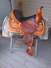 15   High Horse 9212  Circle Y Western Trail Saddle Sqh Leather