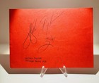 Walter Payton Signed Auto Index Card 3x5 Bears Hof Excellent Signature