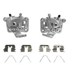 New 2pcs Rear Brake Calipers W  Bracket For Acura Tsx 2008-2012 Honda Accord