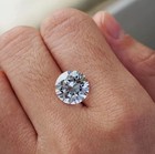 5 Ct Round Cut Natural D Color Lab Grown Loose Cvd Diamond Vvs1 Certified