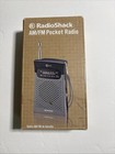 Vintage Radioshack Am fm Pocket Radio 1200586 New In Box Never Used  