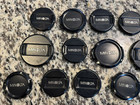 Minolta Vintage Lens Cap Lot Of 28 - 49mm 55mm 62mm 72mm