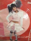 Licensed Hello Kitty Cosplay Anime Teen Junior Girls Harajuku Kitty Costume
