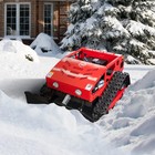 Lawn Mower Sale Remote Control Lawn Mower  Crawler Snow Shovel Free Shipping
