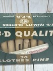Lot Of 30 New Old Stock Clothes Pins Sealed 