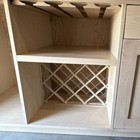 Home Bar Cabinet Base With Sink And Wine Rack