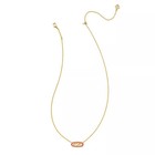 Kendra Scott Valentine s Day Xoxo Enamel Pendant Necklace - Gold