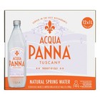 Acqua Panna Natural Spring Water  405 6 Fl Oz  12 Plastic Water Bottles