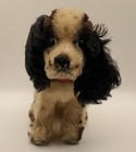 Steiff Vtg Cocker Spaniel Sitting Mohair Plush Dog Rare No Tag See Photos - Guc