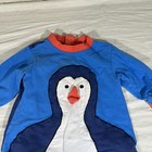 Rare Vintage Gymboree Penguin One Piece Romper Infant 6-12 Months I1