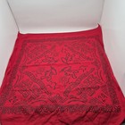 New Orleans Jazz Fest 2024 Red Square Bandana Cotton Souvenir