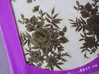 Vintage Meyercord Decal Decorative Transfers Of Gold Roses Midcentury X 545-b