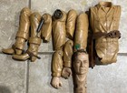 Large Lot Of Marx Johnny West Vintage 1960s Action Figure   Accessories Used