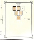Nova Scotia Collection 1851-1863 On 2 Scott Specialty Pages Mint  ca 