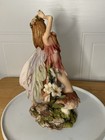 Summit Collection Fairy Figurine 10 Inch Large Wings Statue Cheerful   No Box  