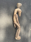 3 Foot Tall 17 5 Lb  Antique African Wood Dogon Fertility God Statue 1900-1950