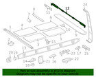 Genuine Mercedes-benz Roof Luggage Carrier Cross Rail 463-880-14-03