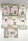 Bucilla 100  Pure Silk Ribbon Embroidery 3 Yds Lot Of 7-2 Cream   5 Light  Pink