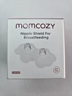 New Momcozy Size M - Nipple Shields Breastfeeding 2 Sets W storage Cases