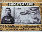 Poster Stamp Cinderella Immelmann Aircraft Flight Machine Lille Wwii From 1913