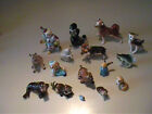 Lot Of Vintage 1960 s Miniature Chipped   Glued Bone China Animals