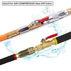 4 Pack 1 4  Male Female Npt Brass Ball Valve Water Air Tank Drain Shut Off Usa