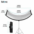 Selens 4 In 1 Curved Reflector Portrait Light Studio Photography Diffuser Photo