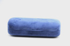 New Gucci Blue Large Case Authentic Eyeglasses Sunglasses Case W cloth