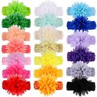20 Pcs Newborn Baby Girl Headband Infant Toddler Flower Soft Stretchy Hair Band