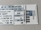 Taylor Swift  speak Now  Tour Full Ticket  Oct 29 2011  Rupp Arena  lexington Ky