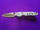 Spyderco Smock Cpm-cruwear Ticn Black Blade Black Aluminum Handles C240bkalbkcwp