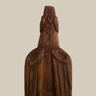 Vintage Rapa Nui Manutara Bird Carving Komari Easter Island Wood 1950s