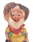 Vintage Rempel Mfg  Roscoe Reading Toy Cowboy Gunslinger Rubber Toy