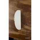 Prada Eyeglass Case Unisex Os White Saffiano Leather Magnetic Flap Luxury