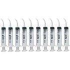 12-600 Syringes  Gps Dental Irrigation Syringes 12cc With Measurement Curved Tip