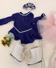 Vintage American Girl Pleasant Company Doll Ballet   Ice Skating Outfit Lot 1997