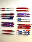 Pharmaceutical Drug Rep Advertising Pens-assorted  lot Of 23   Vintage  Plastic